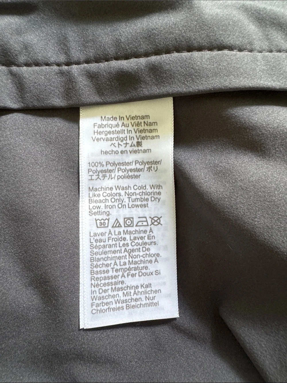 Men’s JCrew dark gray performance shorts